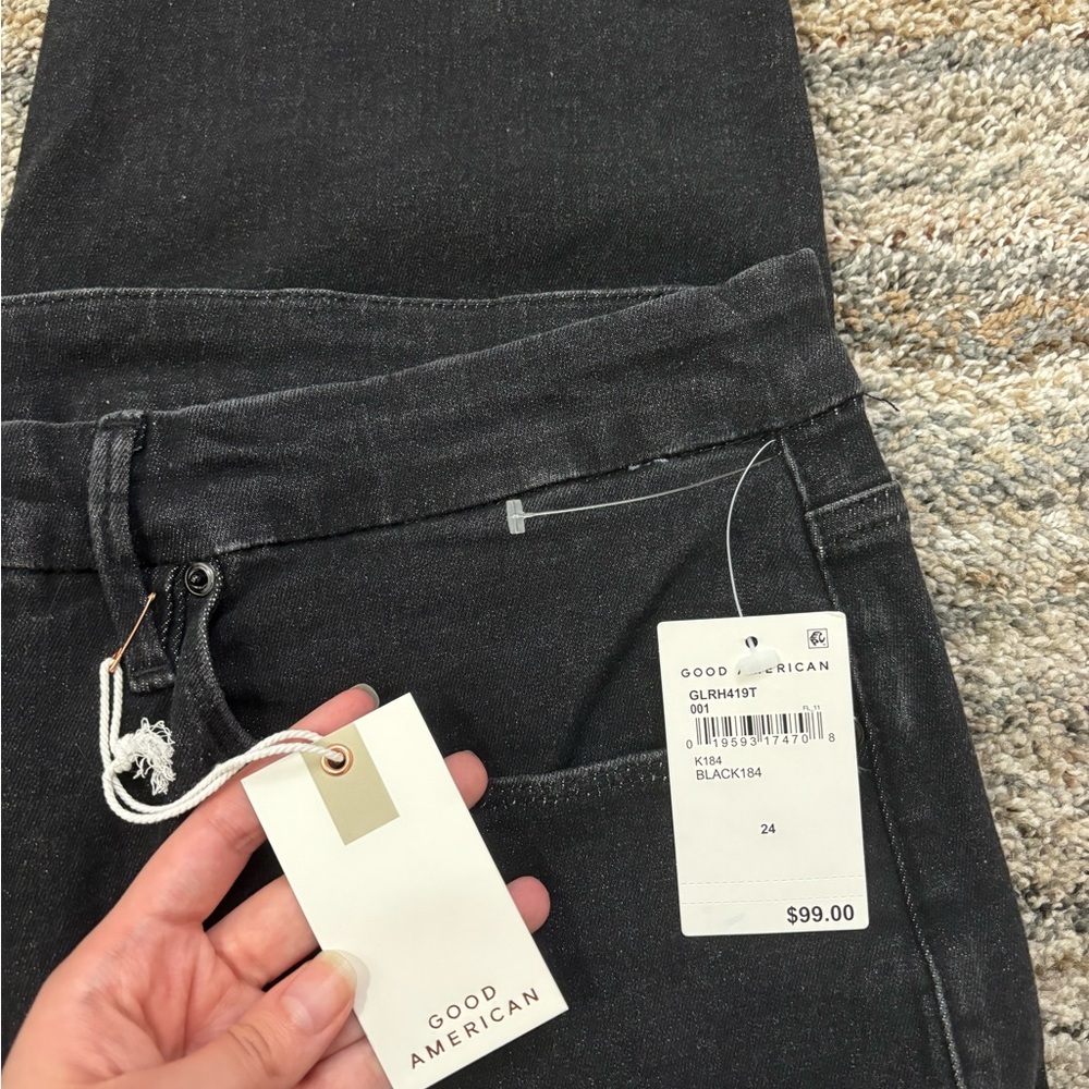 Good American Good Legs Skinny Jeans Sz 24 NWT | Good American Skinny Jeans NEW* - Picture 8 of 14